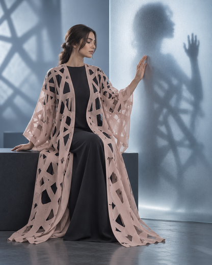 Islamic pattern shawl I شال بالزخرفة الاسلامية